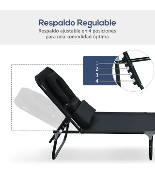 Tumbona Plegable