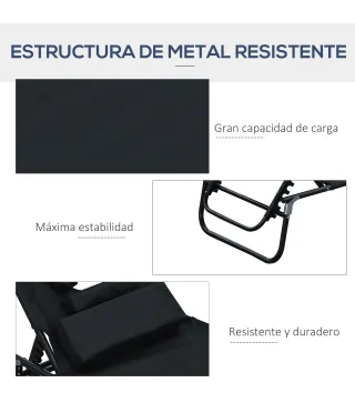 Tumbona Plegable
