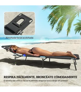 Tumbona Plegable