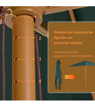 Parasol de Jardín