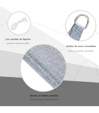 Toldo Vela Triangular