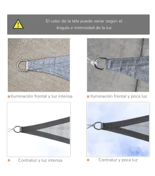 Toldo Vela Triangular