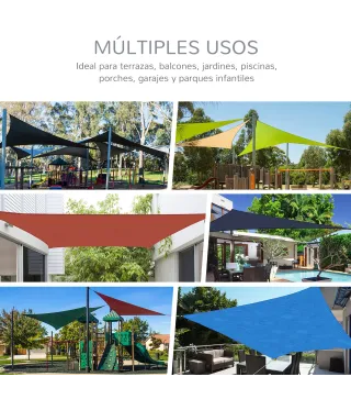 Toldo Vela Triangular