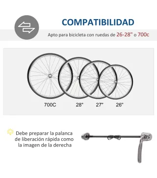 Rodillo Entrenamiento Bicicleta