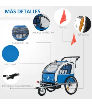 Remolque Infantil para Bicicleta