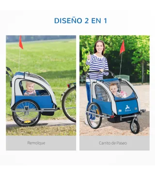 Remolque Infantil para Bicicleta