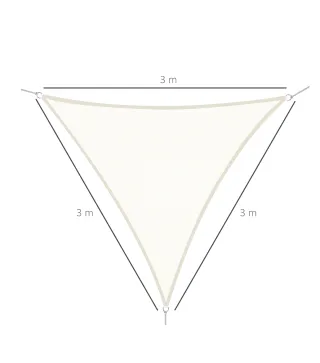 Toldo Vela Triangular