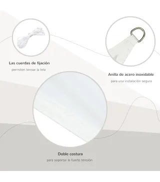 Toldo Vela Triangular