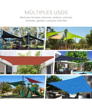 Toldo Vela Triangular