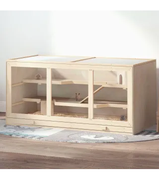 Jaula Madera para Hámster