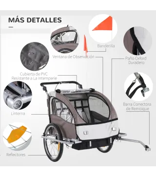 Remolque Infantil de Bicicleta