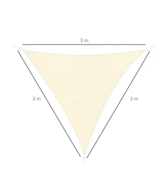 Toldo Vela Triangular