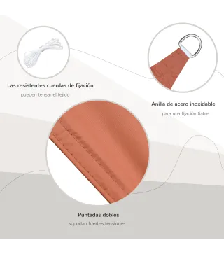 Toldo Vela Triangular