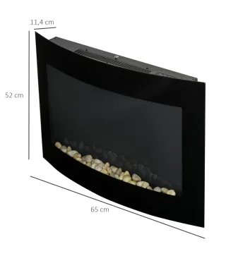 Chimenea Eléctrica de Pared