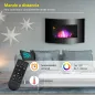 Chimenea Eléctrica de Pared