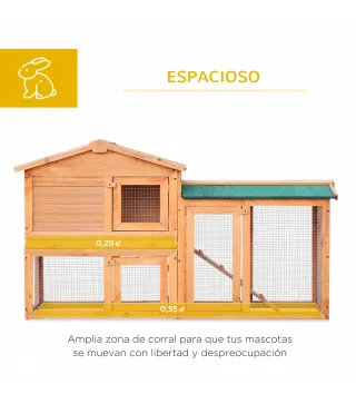 Conejera de Madera