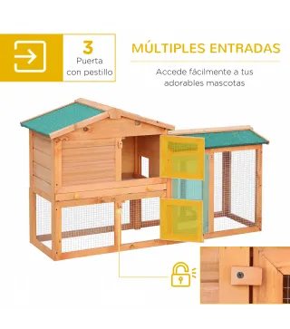 Conejera de Madera