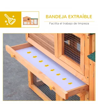 Conejera de Madera
