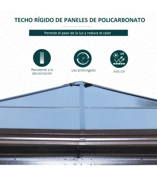 Carpa Cenador para Jardín