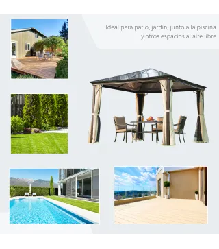 Carpa Cenador para Jardín