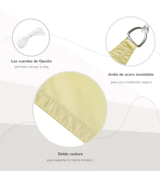 Toldo Vela Triangular