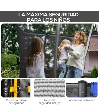 Red de Seguridad para Cama Elástica