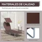 Tumbona Plegable
