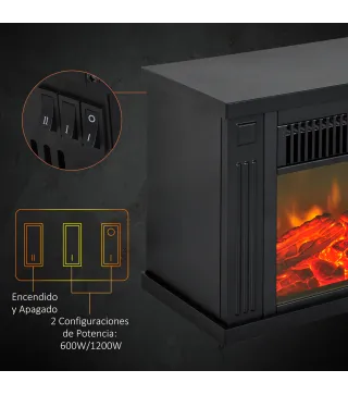 Chimenea Eléctrica Portátil