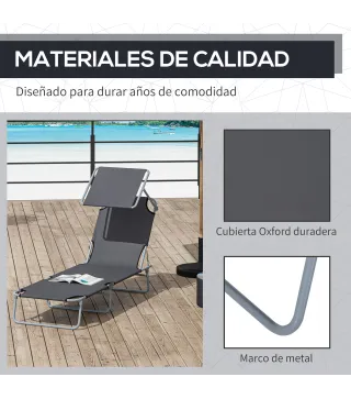 Tumbona Plegable