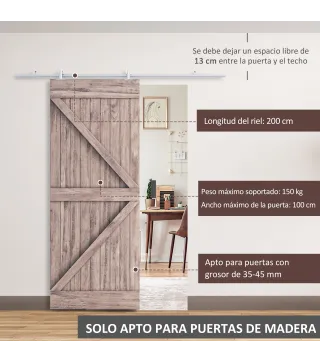 Kit Instalacion Puerta Corredera