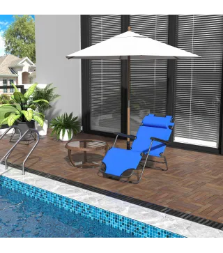 Tumbona Plegable y Reclinable