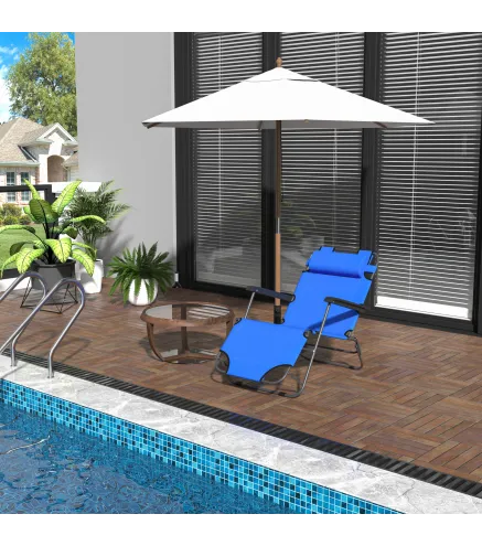 Tumbona Plegable y Reclinable