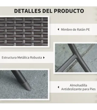 Conjunto de Muebles Ratán