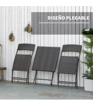 Conjunto de Muebles Ratán