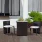 Conjunto 1 Mesa y 2 Sillas