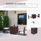 Conjunto 1 Mesa y 2 Sillas