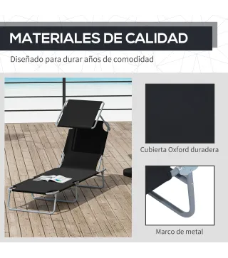 Tumbona Plegable