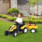 Tractor Pedal con Remolque