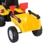 Tractor Pedal con Remolque
