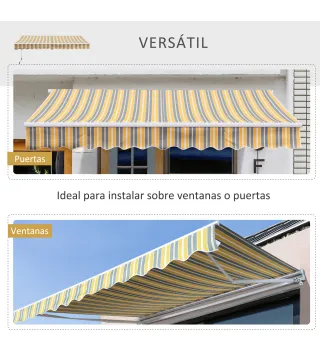 Toldo Manual Plegable