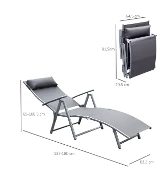 Tumbona Plegable