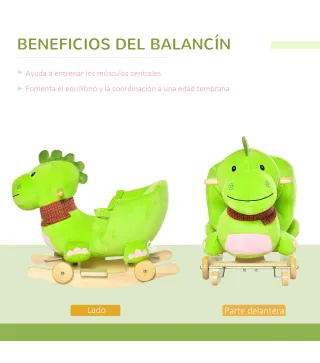 2 en 1 Caballito Balancín