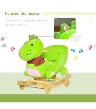 2 en 1 Caballito Balancín
