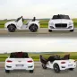 Coche Eléctrico para Niños Bentley GT Coche de Batería para Niños de +3 Años Velocidad 2,5-5 km/h 108x60x43 cm Blanco