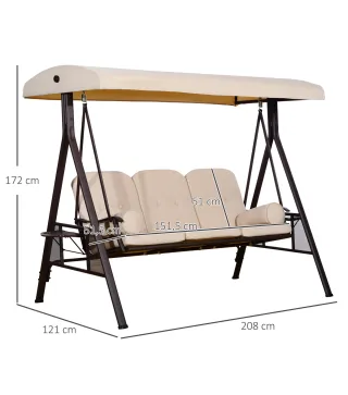 Columpio Balancín Jardín