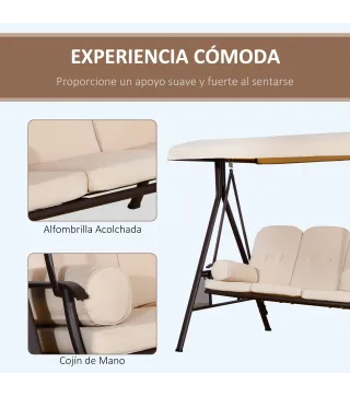 Columpio Balancín Jardín