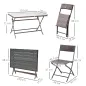 Conjunto de Mesa Sillas Ratán Conjunto de Mesa Sillas Ratán
