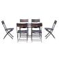 Conjunto de Mesa Sillas Ratán Conjunto de Mesa Sillas Ratán