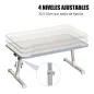 Mesa de Ordenador Ajustable y Plegable
