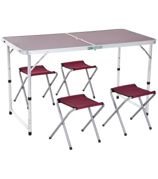 Conjunto de Mesa y Sillas de Jardín
